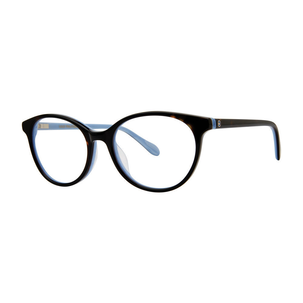 Lilly Pulitzer Kasey Eyeglasses Dark-Tort-Blue 46mm